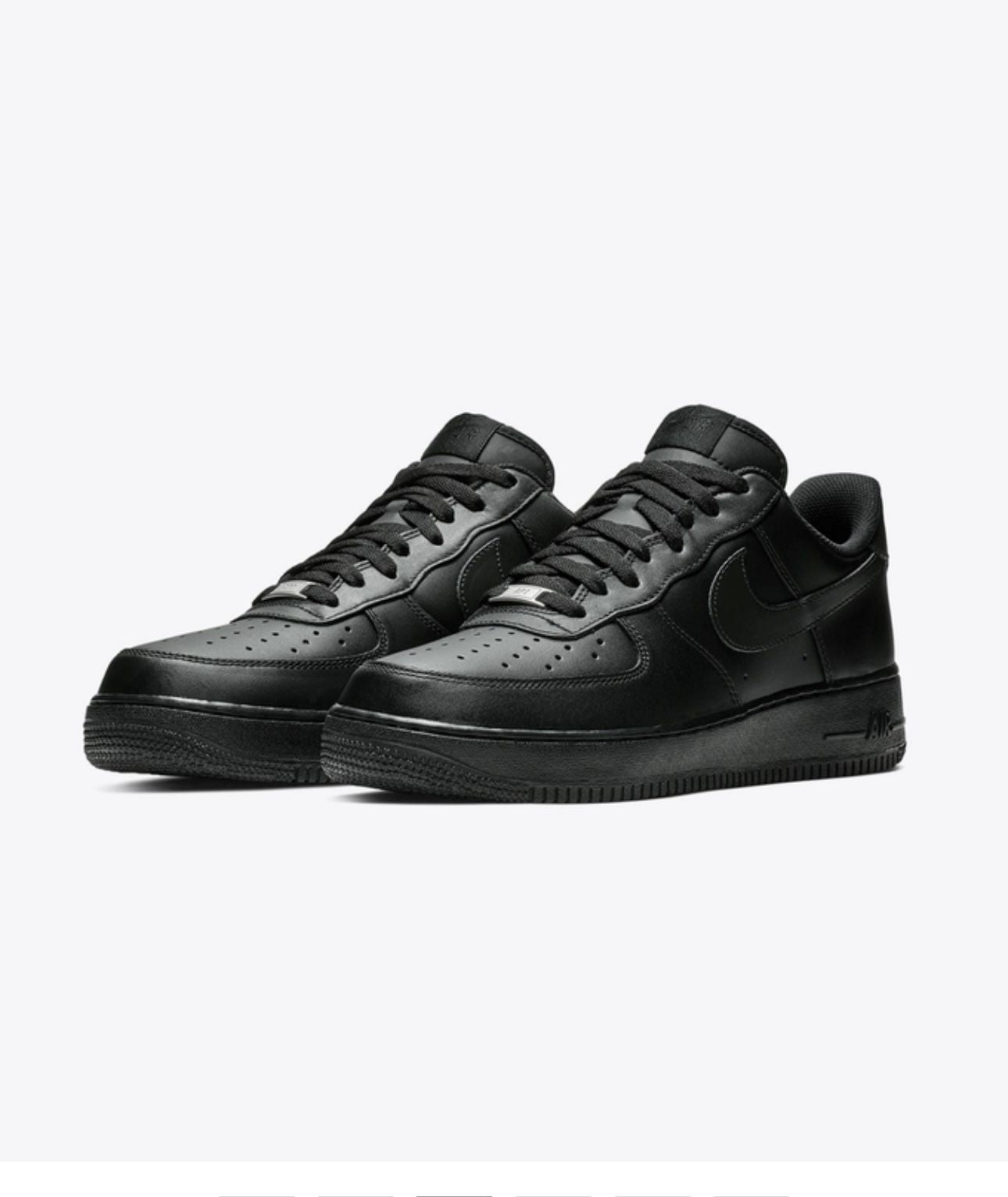Trendy AF1 Black Sneakers