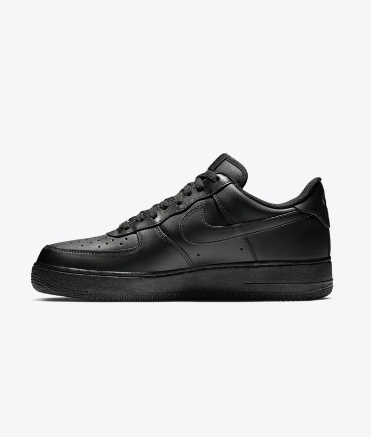 Trendy AF1 Black Sneakers