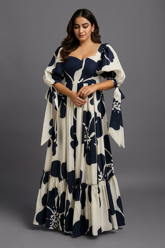 Premium Fusion Ethnic Women's multi color Co-ord set.