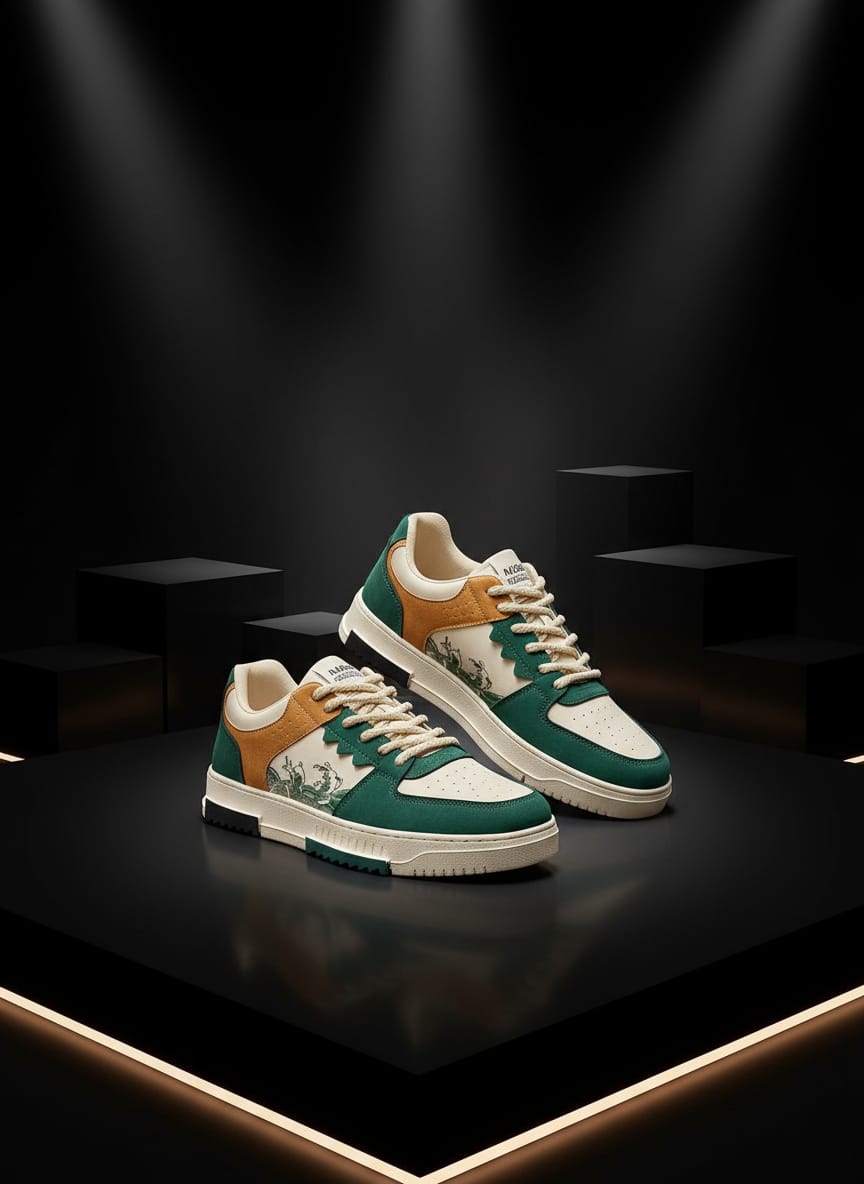 TUMI Inspired Casual Sneaker Shoes 2025